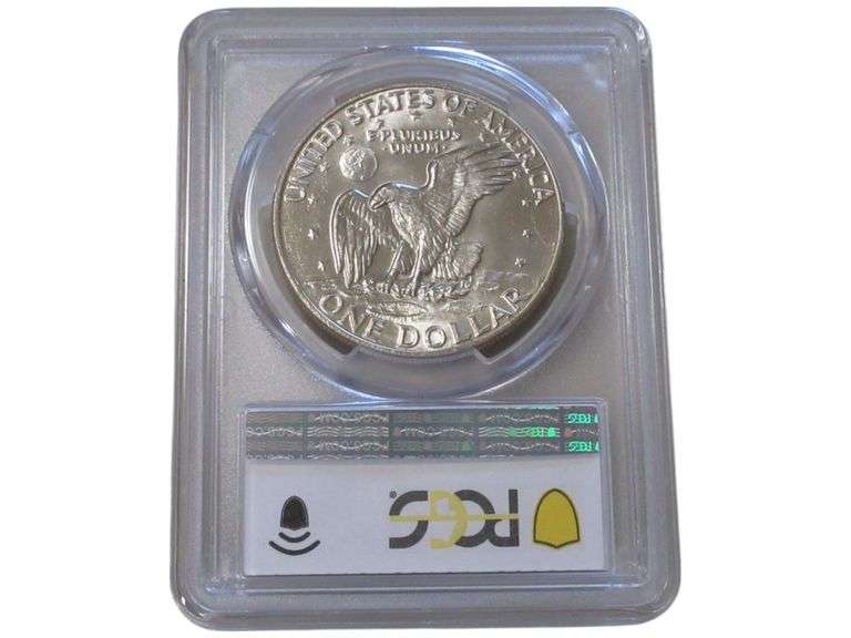 1973-D Eisenhower Dollar PCGS MS64 Graded