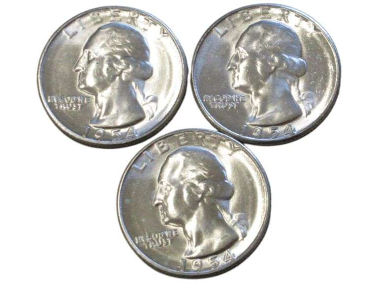 1954 S BU Liberty Quarter