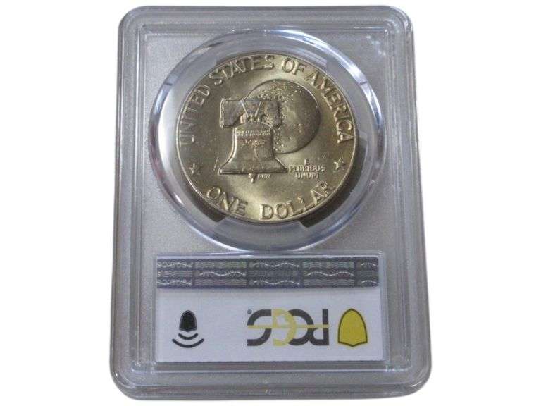 1976-D Eisenhower Dollar PCGS MS65 Type 2 Bicentennial
