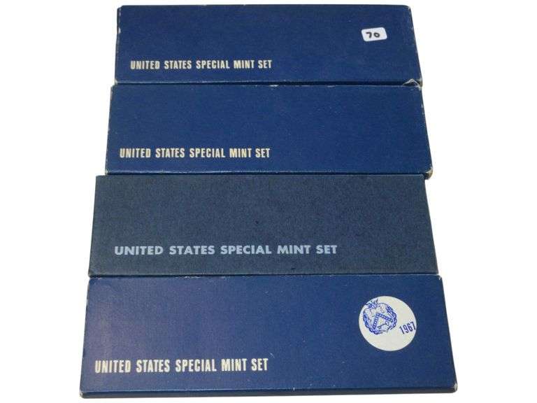 1967 1966 United States Special Mint Set Collection - Original Packaging
