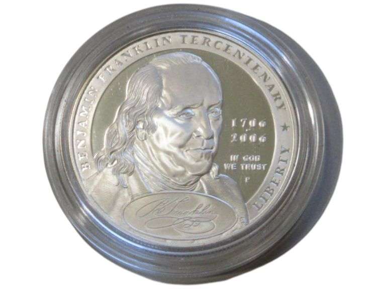 Benjamin Franklin Tercentenary Commemorative  1706-2006