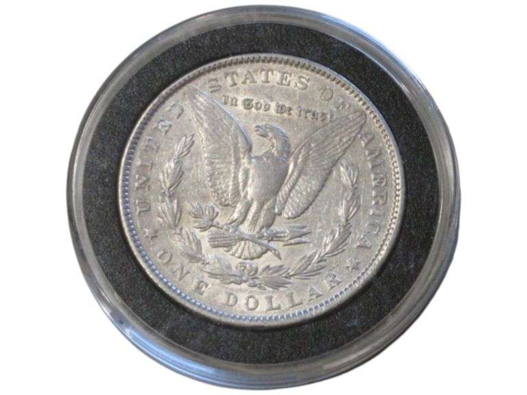 1884 Morgan Silver Dollar  in Protective Case