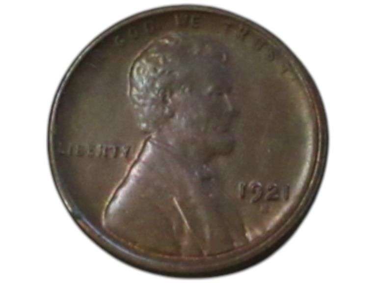 1921 S Lincoln Wheat cent