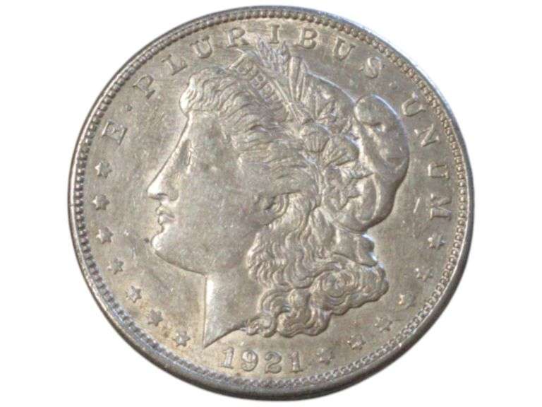 1921 D Morgan Silver Dollar