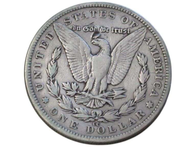 $1 1890-CC Carson City Morgan Silver Dollar