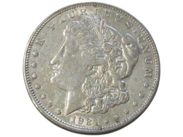 1921 D Morgan Silver Dollar