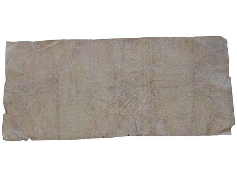 Vintage 1863 State of Alabama 25 Cents Confederate Currency Note