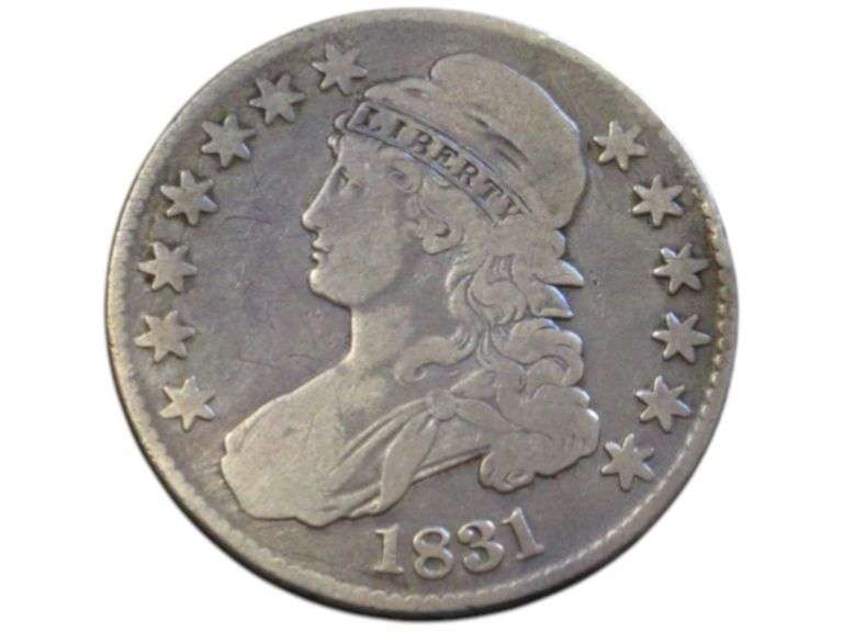 1831 BUST HALF DOLLAR