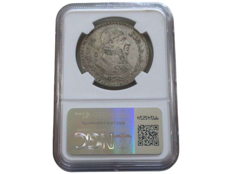 1965 MEXICO PESO NGC
