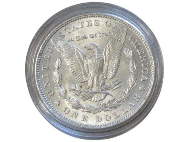 1889 Morgan Silver Dollar  in Protective Case