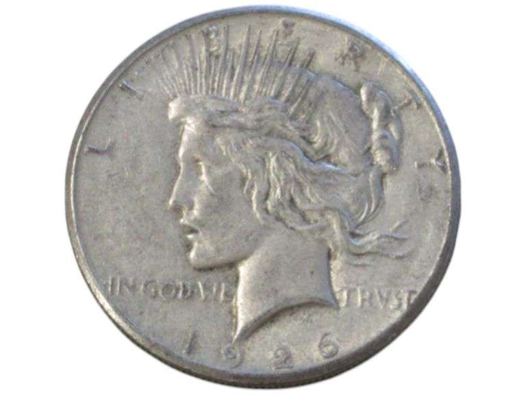 1926 S Liberty Silver Dollar Peace