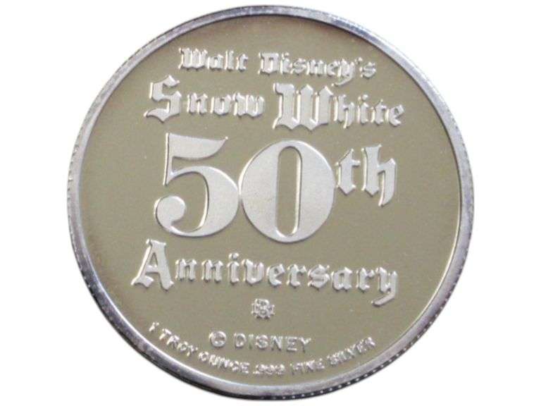 SILVER DOPEY DISNEY SILVER 1 OUNCE PROOF