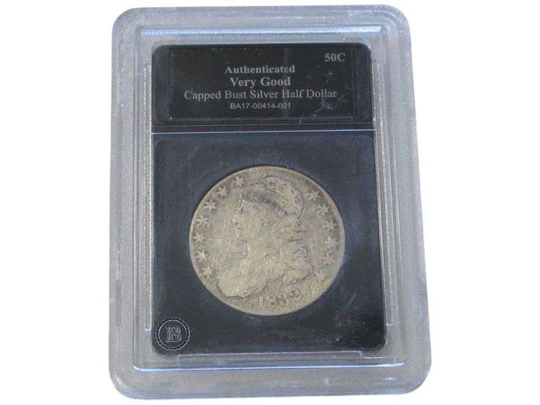 1832 Capped Bust Silver Half Dollar