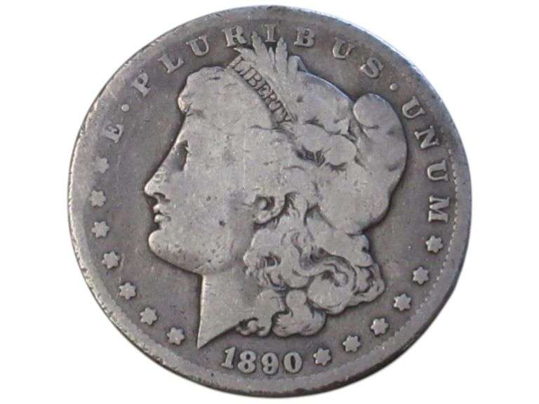 $1 1890-CC Carson City Morgan Silver Dollar