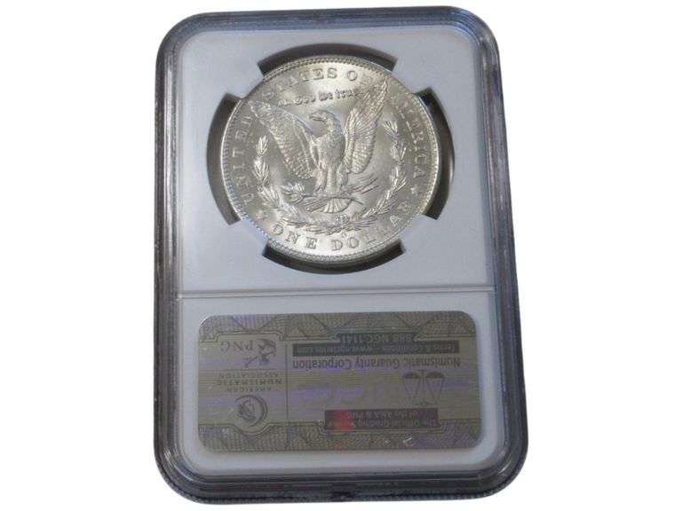 1904-O Morgan Silver Dollar NGC MS62 Graded
