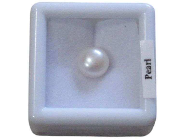 Elegant Natural Pearl in Display Case