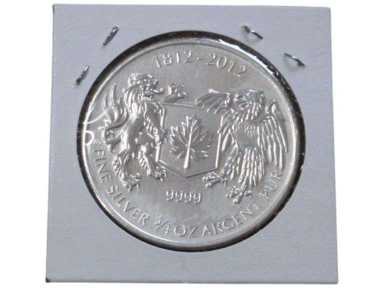 1812-2012 Fine Silver 3/4 Oz Commemorative