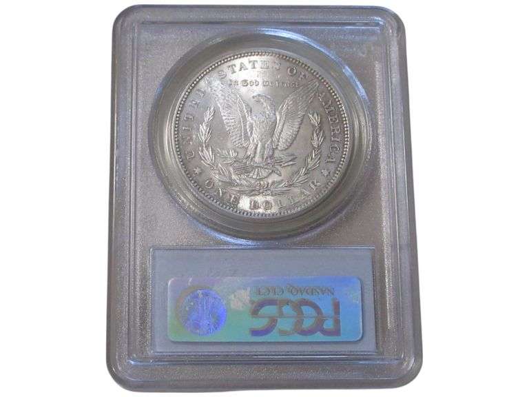 1880 Morgan Silver Dollar PCGS MS63 Graded