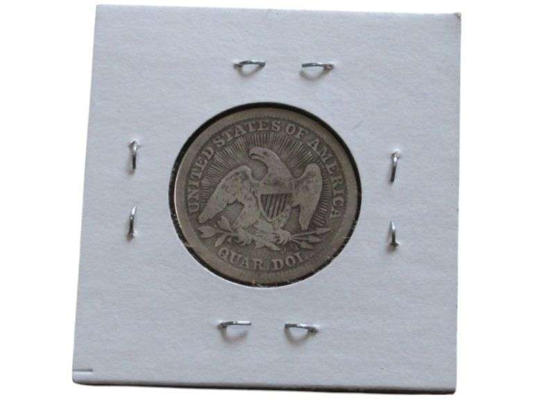 1853 SEATED QUARTER