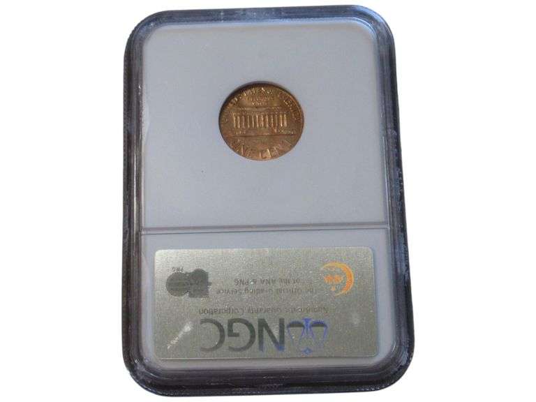 1961 D Lincoln Cent, MS 66 RD, NGC Certified