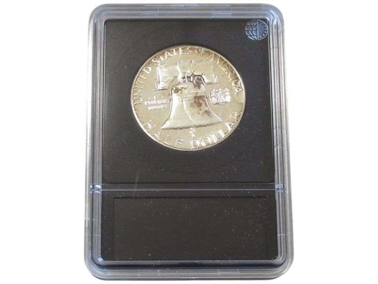 1957 PROOF FRANKLIN HALF