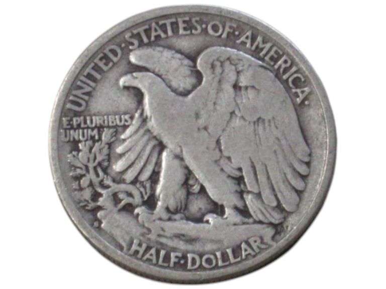 1941 S Walking Liberty Half Dollar Silver