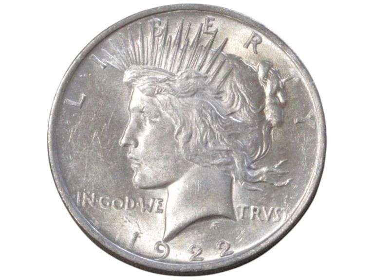 1922 Peace Silver Dollar