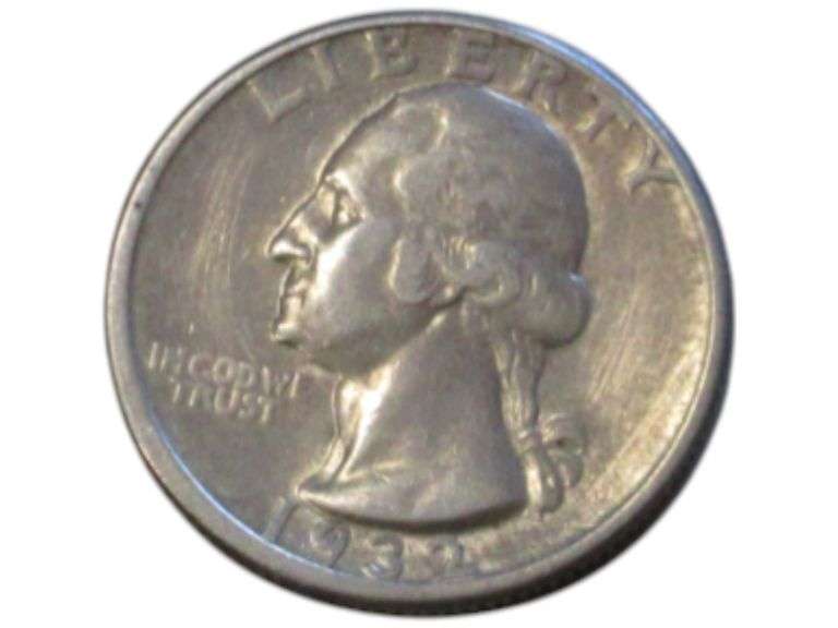 1932 D Key Date Washington Quarter Dollar