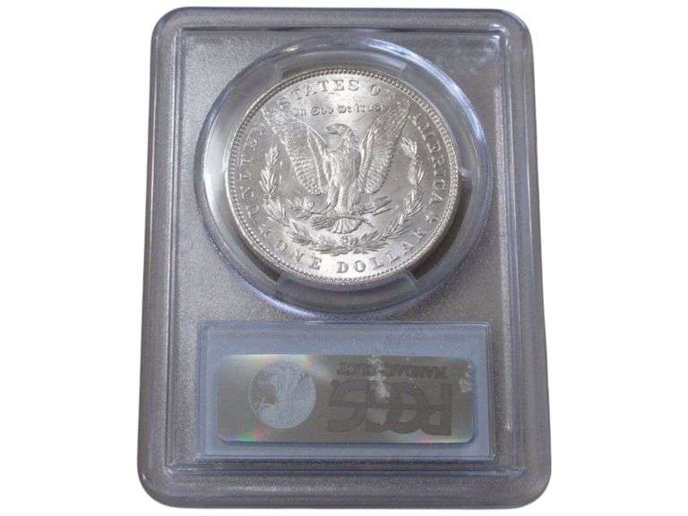 1887 Morgan Silver Dollar S$1 - PCGS MS63 Graded