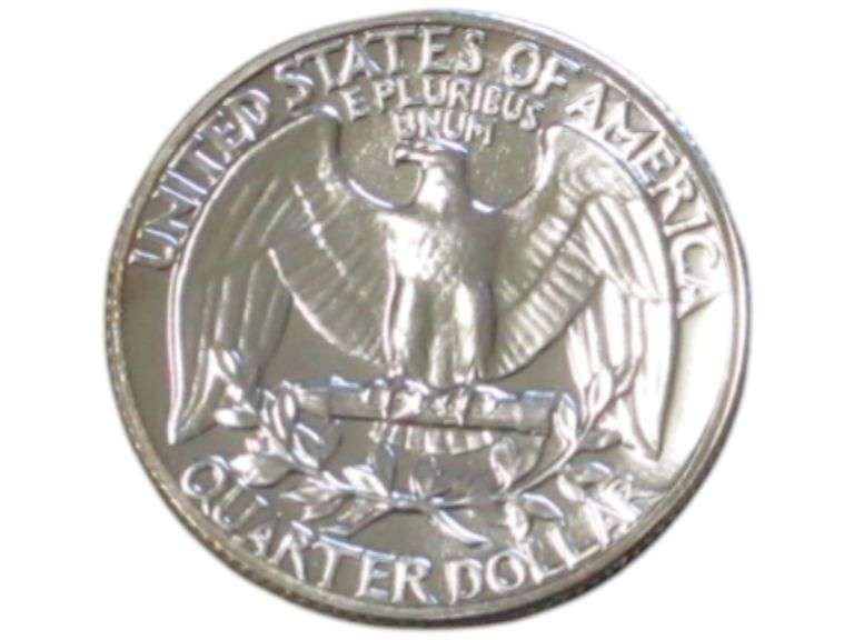 1962 Washington Quarter Dollar  - Liberty Minted Silver