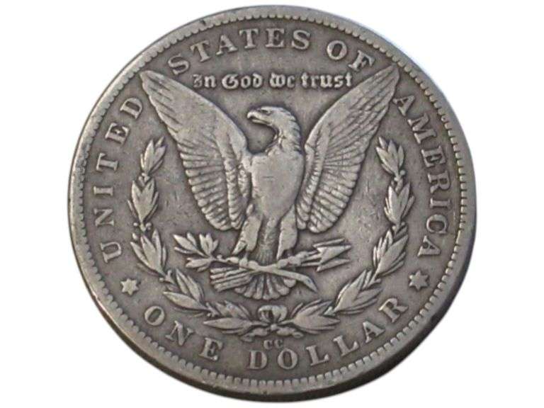 1890 CC Carson City Morgan Silver Dollar