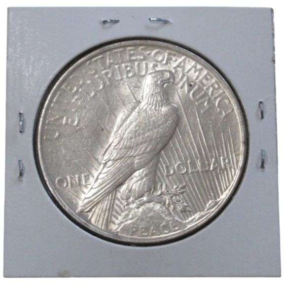 $1 1927-D PEACE SILVER DOLLAR