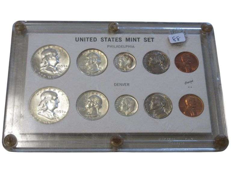 1959 United States Mint  Set Philadelphia Denver