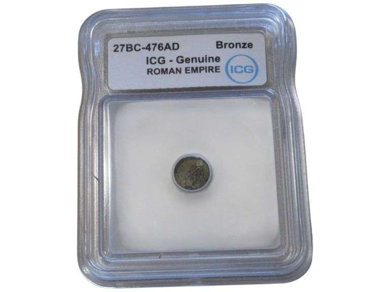ICG Genuine Bronze Roman Empire  (27 BC - 476 AD)