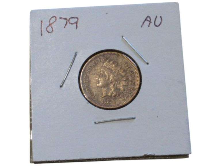 1879 Indian Head Cent - AU Condition