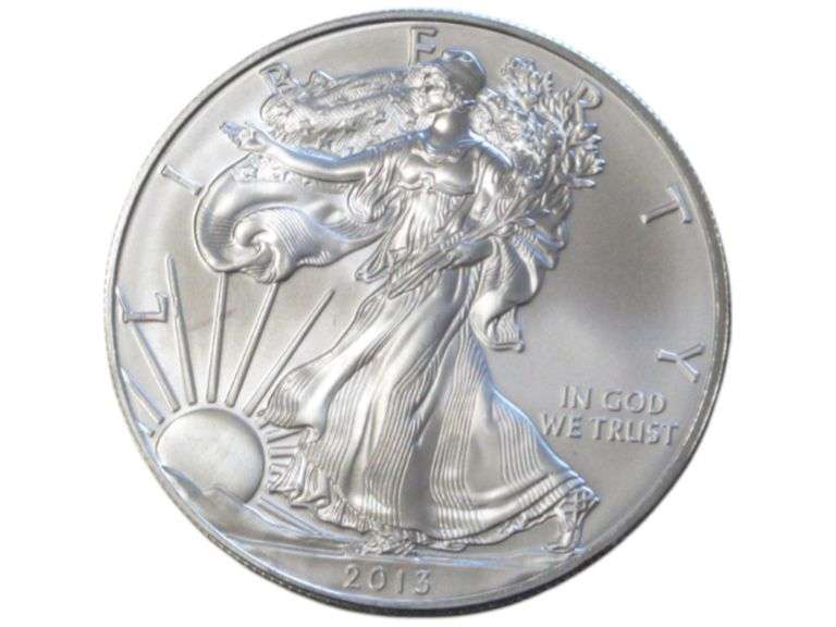 2013 American Silver Eagle  - Liberty Design