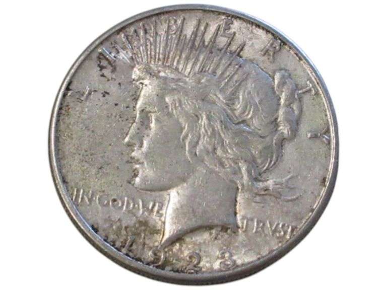 1923 Peace Dollar Silver