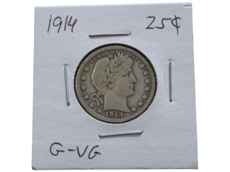 1914 BARBER QUARTER