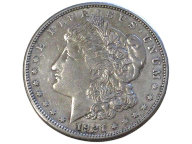 1921 D Morgan Silver Dollar