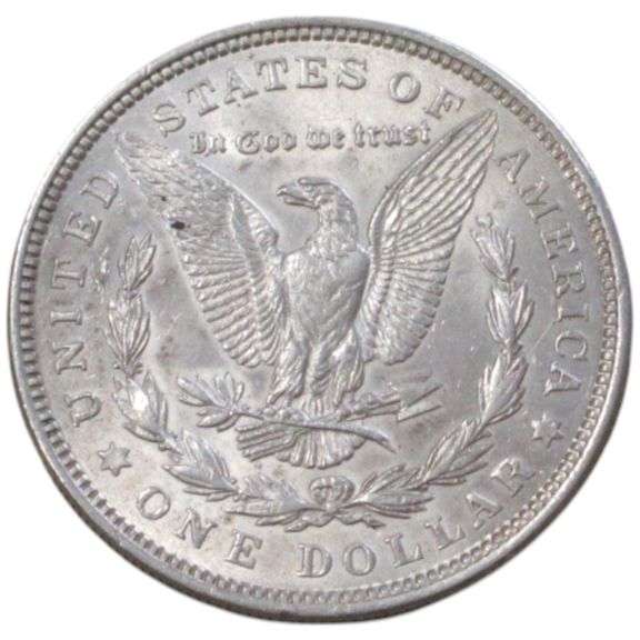 $1 1921 MORGAN SILVER DOLLAR SCRATCHES