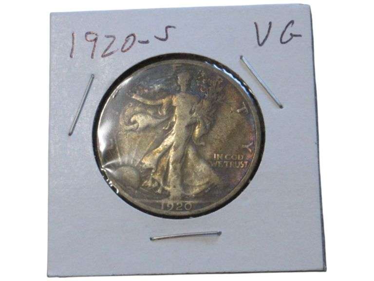 1920-S Walking Liberty Half Dollar  VG Condition