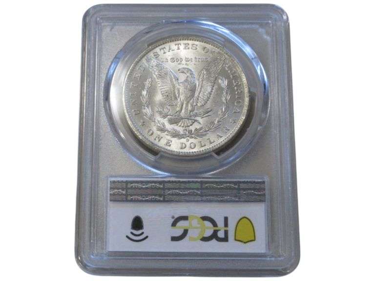 1884-O Morgan Silver Dollar PCGS MS65 Graded