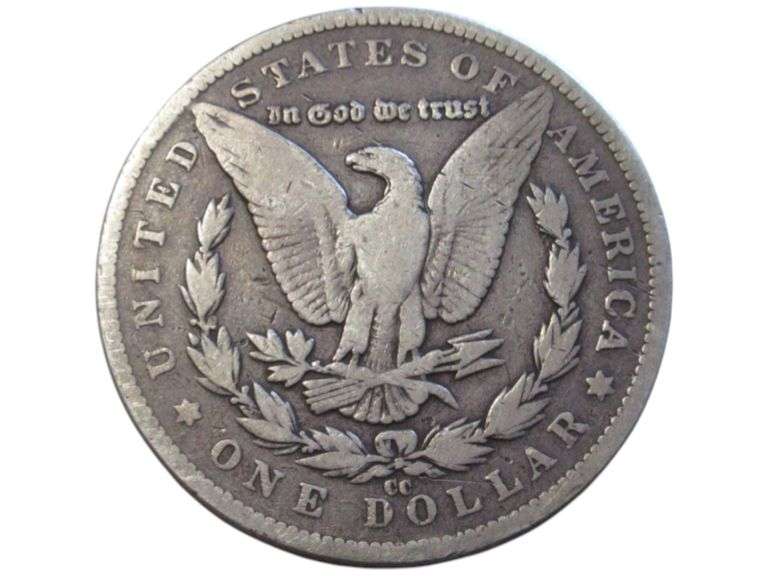$1 1890 CC Carson City Morgan Silver Dollar