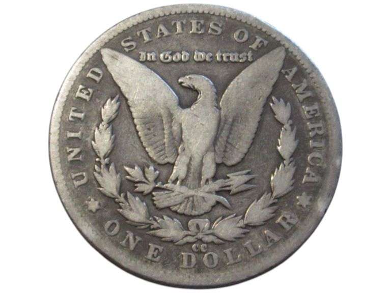 $1 1890 CC Carson City Morgan Silver Dollar