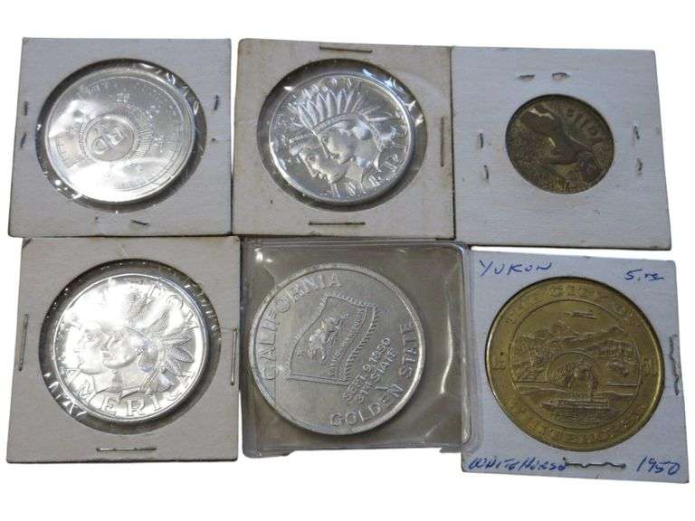 Collection of Commemorative s Including California and Yukon
