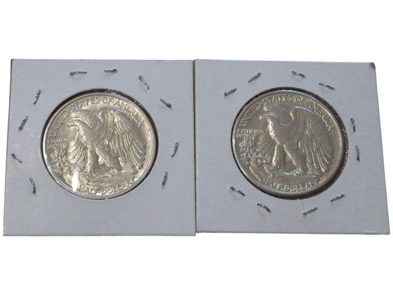 1943 & 1946 Walking Liberty Half Dollar s - UNC & Proof