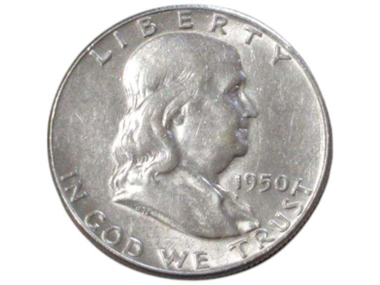 1950 Franklin Half Dollar