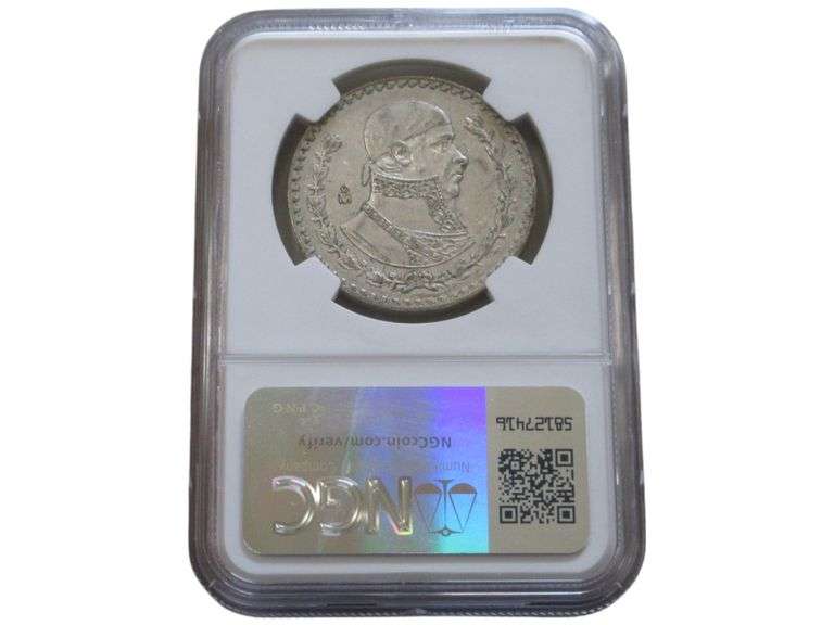 1965 MEXICO PESO NGC