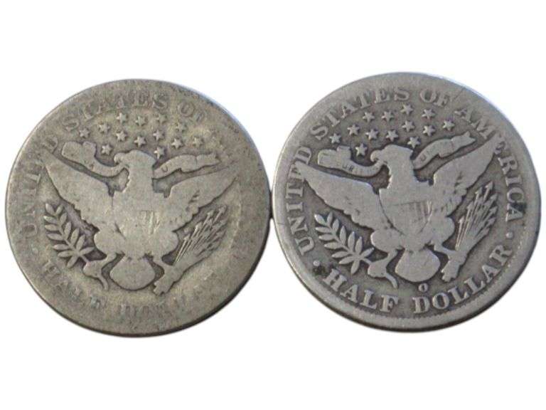 1903 with O Barber Half Dollar Lot