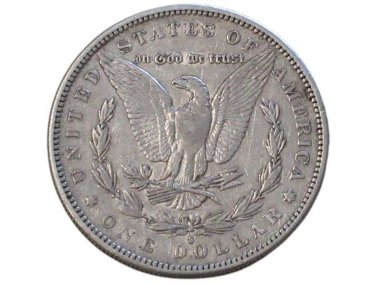 1884 S Morgan Silver Dollar